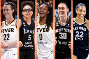 WNBA年度最佳一阵:克拉克/迈尔斯/凯尔茜·米切尔/斯图尔特/阿贾